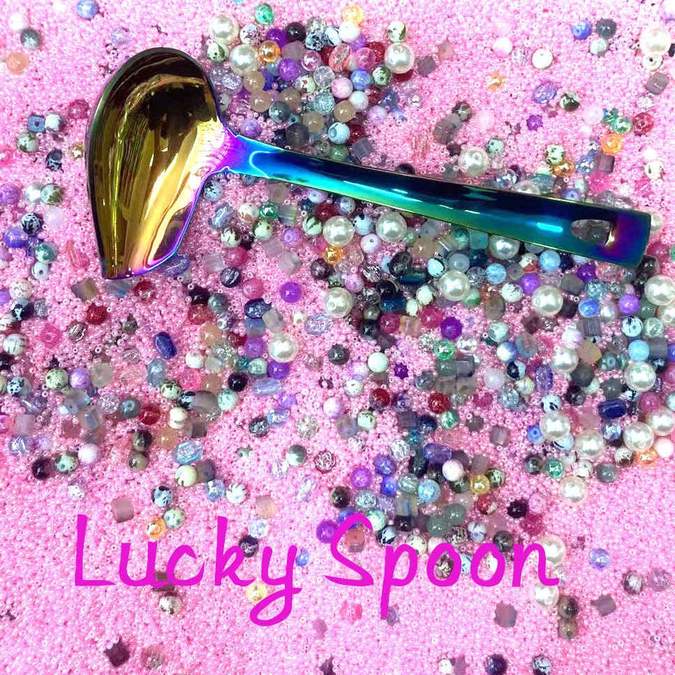 Treasure Hunt Scoop Lucky Spoon-Amazing Beads Mix DIY UNTIL PEARL DISAPPEAR